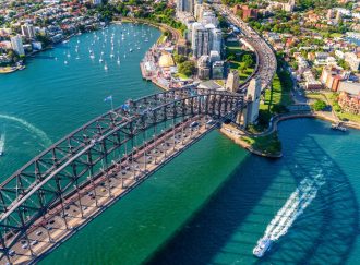 The beautiful Sydney Harbour