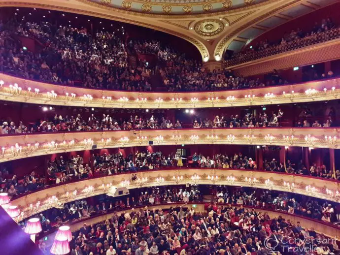 The Royal Opera House, one of the most lavish theatres in London