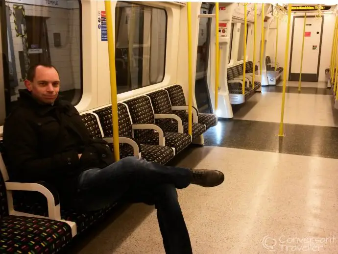 Empty London Underground Tube Station