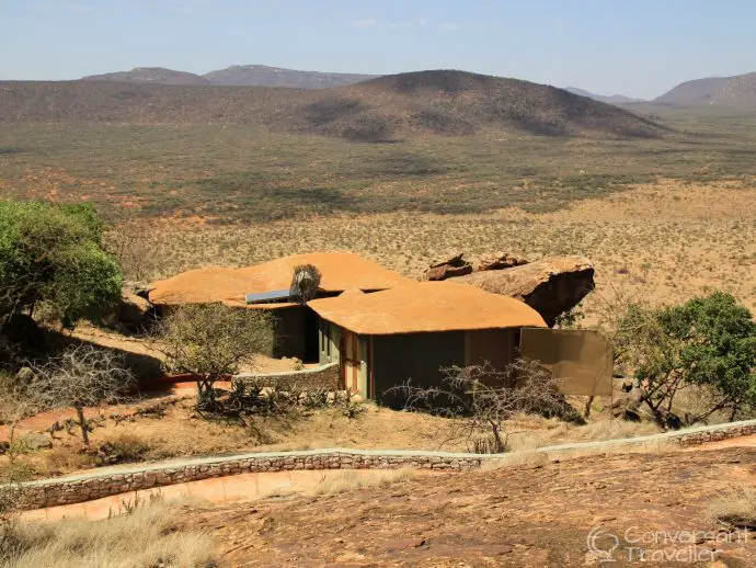 Villa 5 - the honeymoon suite - at Saruni Samburu Luxury Lodge Kenya