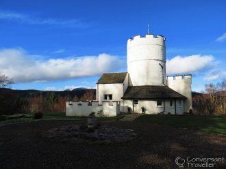 The White Tower of Taymouth Castle, luxury Scotland self catering retreat