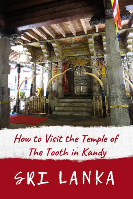 Visiting the Temple of the Tooth in Kandy - Sri Lanka