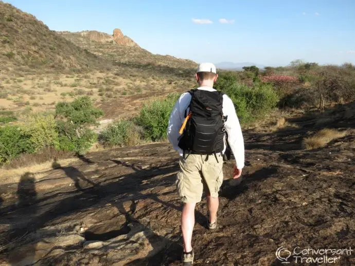 Samburu Special 5 - bush walk with Saruni Samburu luxury safari lodge Kenya