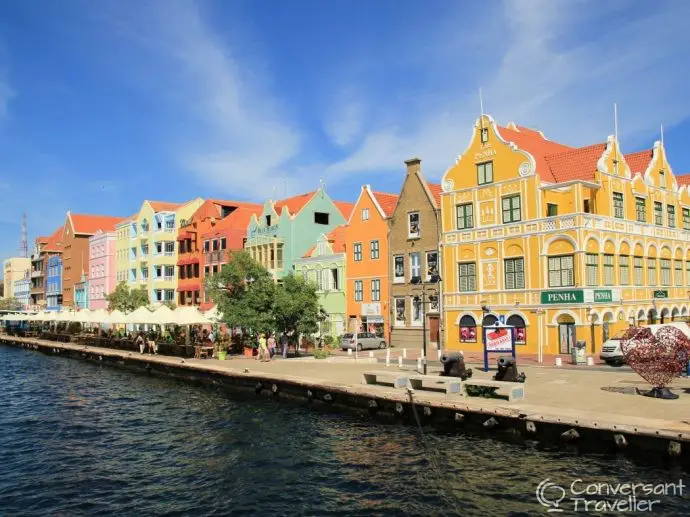 Renting a car in Curacao, driving in Curacao - Willemstad waterfront, Curacao