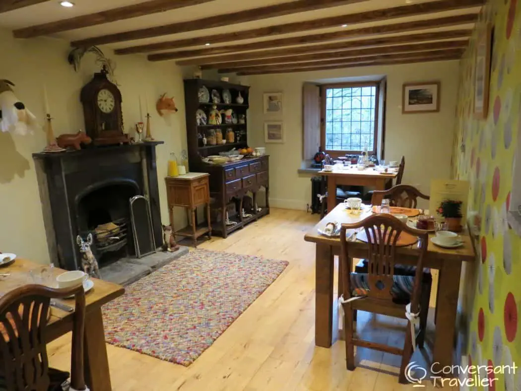 Yorkshire Dales Bed and Breakfast in a Corn Mill Conversant Traveller