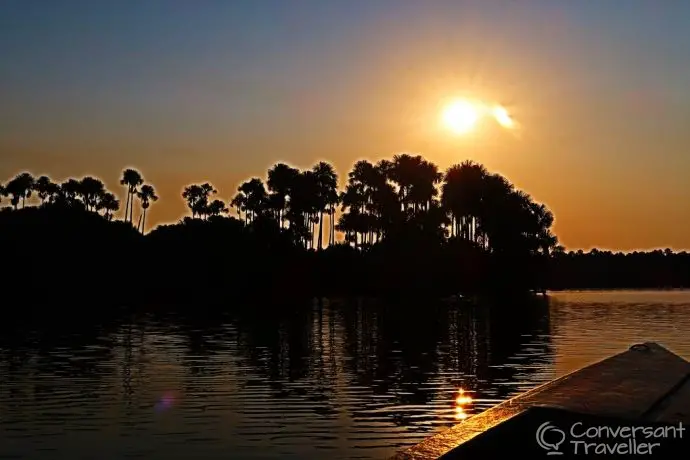 Lake Sandoval near Inkaterra Reserva Amazonica jungle treehouse Tambopata Peru