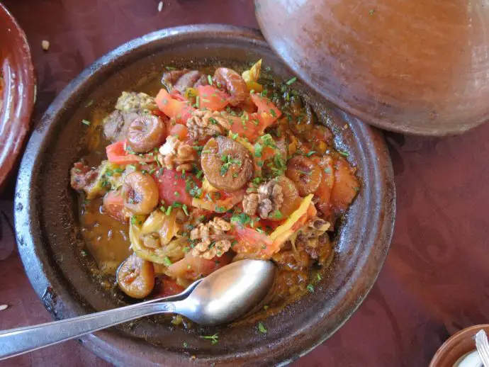 Tagine at Kasbah du Toubkal