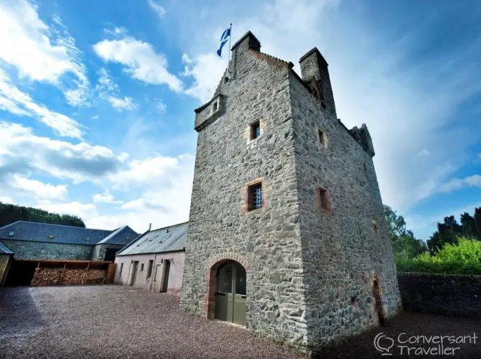 Aikwood Tower - luxury self catering Scotland - in a peel tower near Selkirk in the Scottish Borders