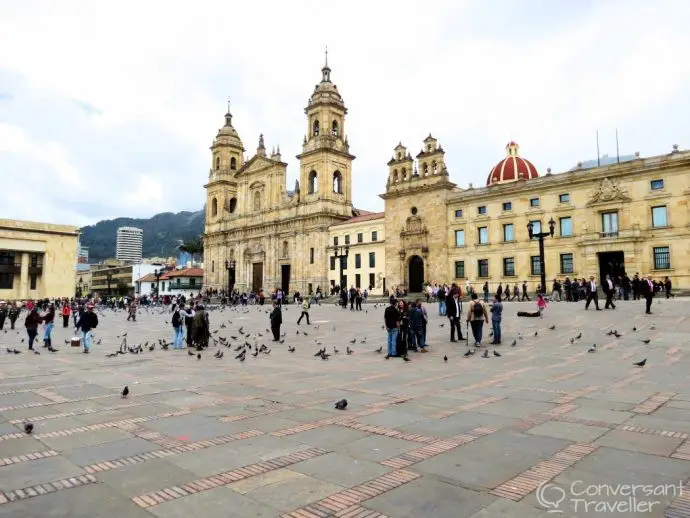 Catedral Primada in Plaza Bolivar in La Candelaria - things to do in Bogota - Colombia