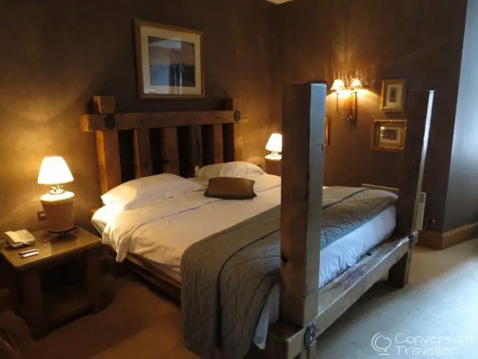 Dalhousie Castle Hotel - Oliver Cromwell room - where to stay in the Scottish Borders