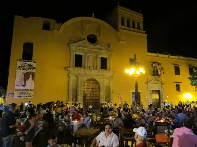 Open air dining - where to eat in Cartagena de Indias