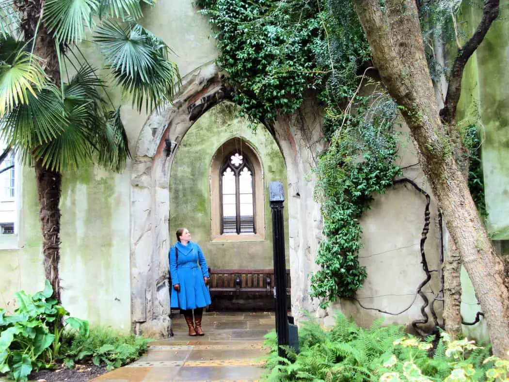 St Dunstan in the east church, London