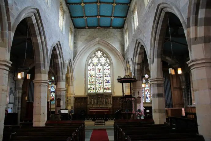 Inside the Church of All Saints Pavement in York - luxury weekend in York
