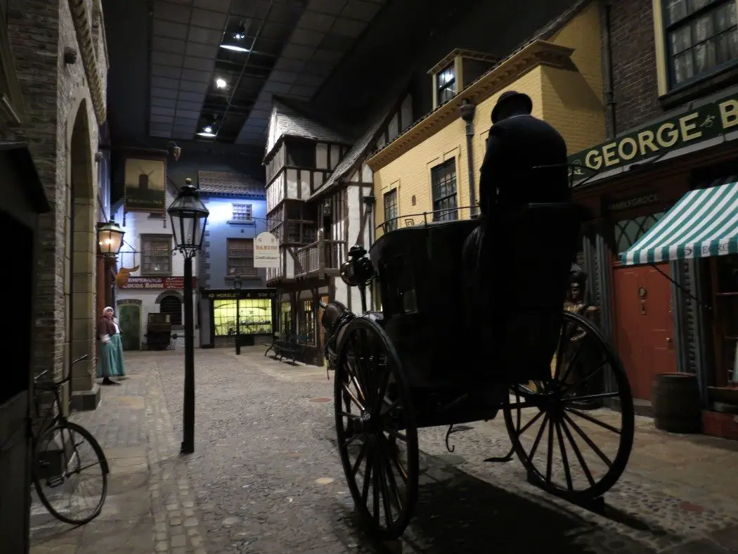 Walking the Victorian Streets in York Castle Museum - luxury weekend in York