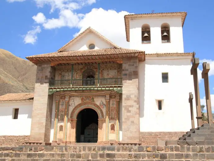 Iglesia de San Pedro in Andahuaylillas - on a day trip to Tipon and Pikillacta from Cusco