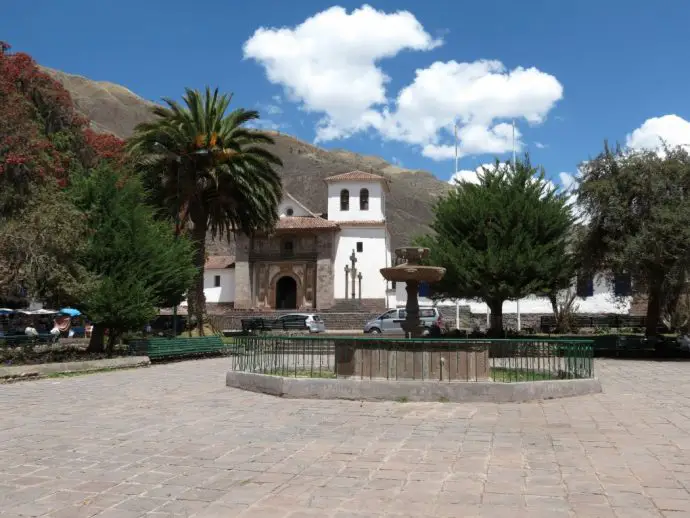 Iglesia de San Pedro in Andahuaylillas - on a day trip to Tipon and Pikillacta from Cusco