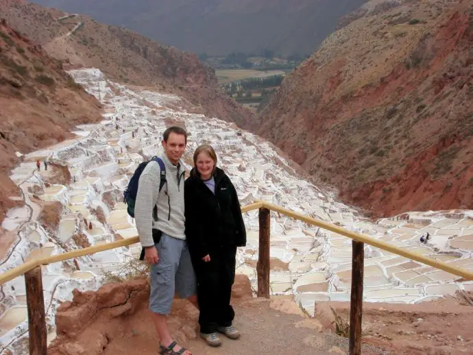 Salinas de Maras - exploring the salt pans near Cusco