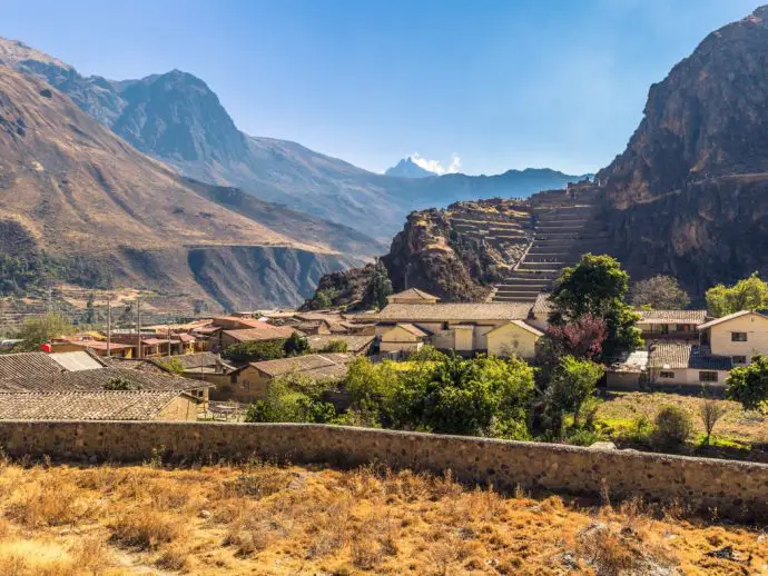 Ollantaytambo inca site - day trips from Cusco