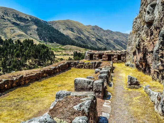 Puca Pucara - day trips from Cusco - inca site