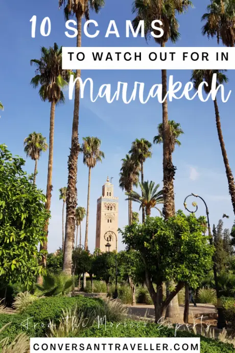 Scams in Marrakech