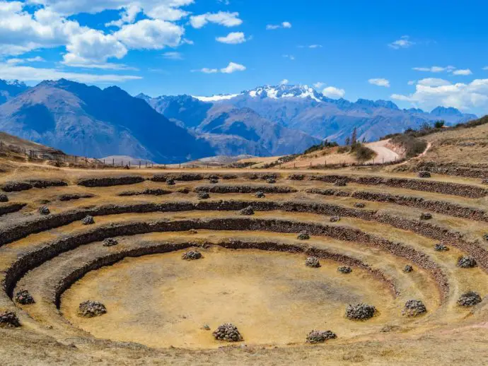 The terraces of Moray - on a day trip from Cusco