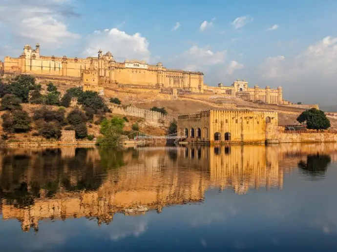 Amer Fort in Rajasthan India