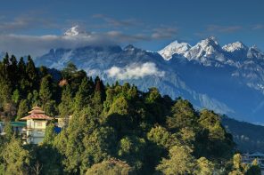 Himalayan views in Sikkim India