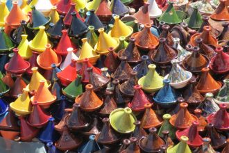 Tagines in the Marrakech souks - how to navigate