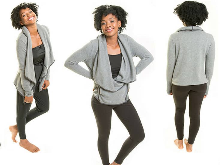 Kameleon Rose 5-Way Cardigan