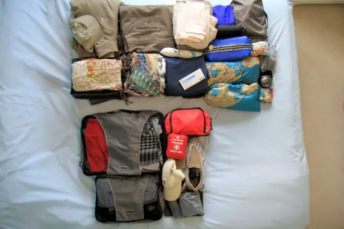 Packing for travels to Kenya