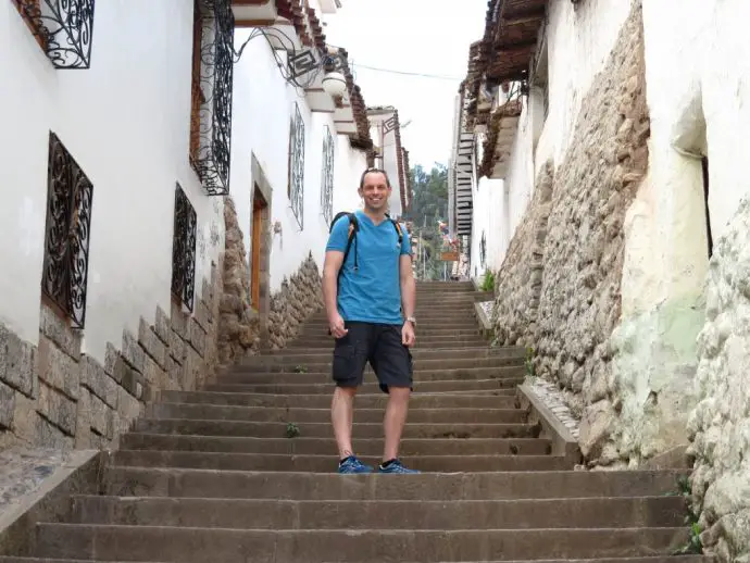 Walking the streets of San Blas - things to do in Cusco