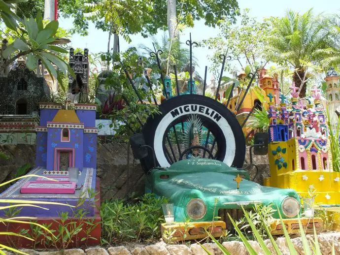 Yucatan Mexico Cemetery