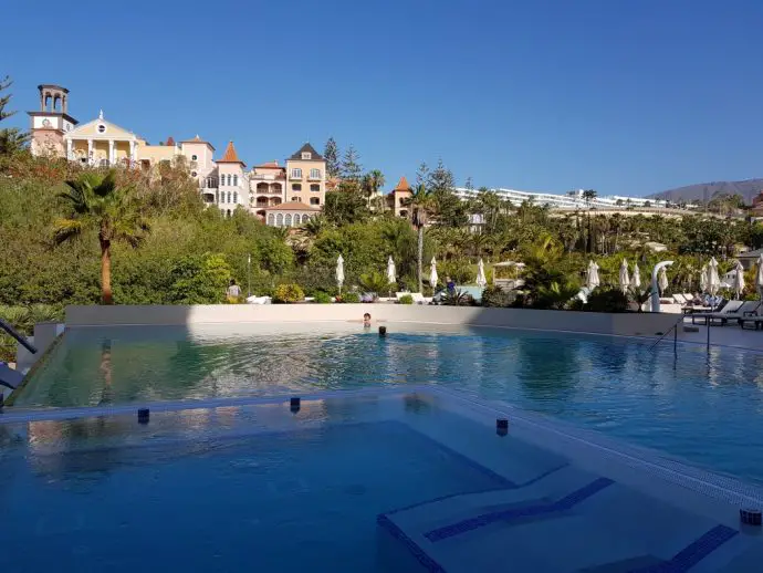 Pool at Hotel Gran Tacande in Tenerife