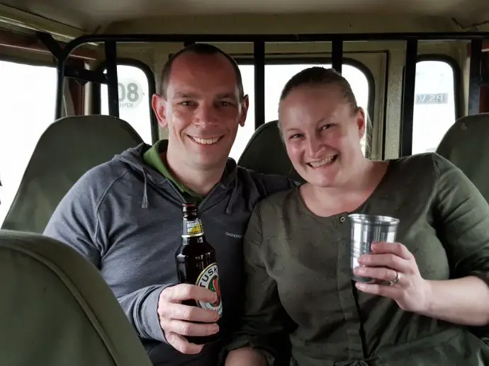 Raindowners on safari with Ol Seki - Masai Mara