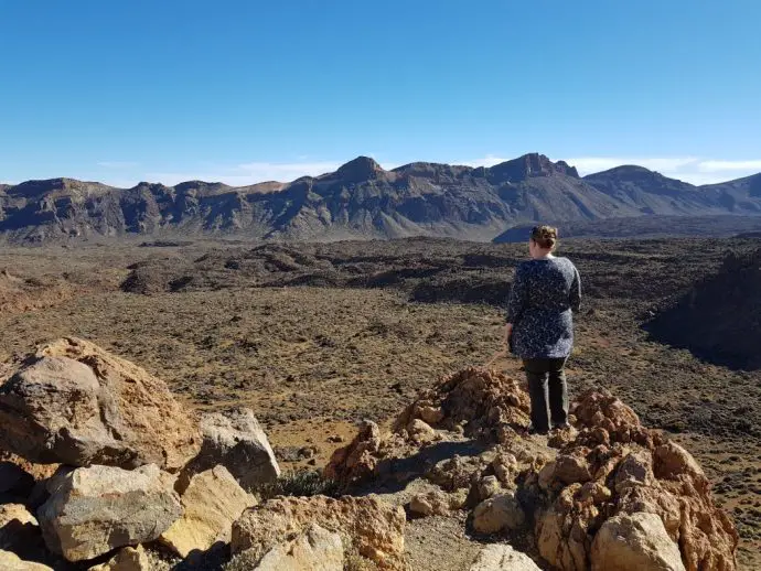 The incredible Montana Blanca viewpoint in Teide National Park