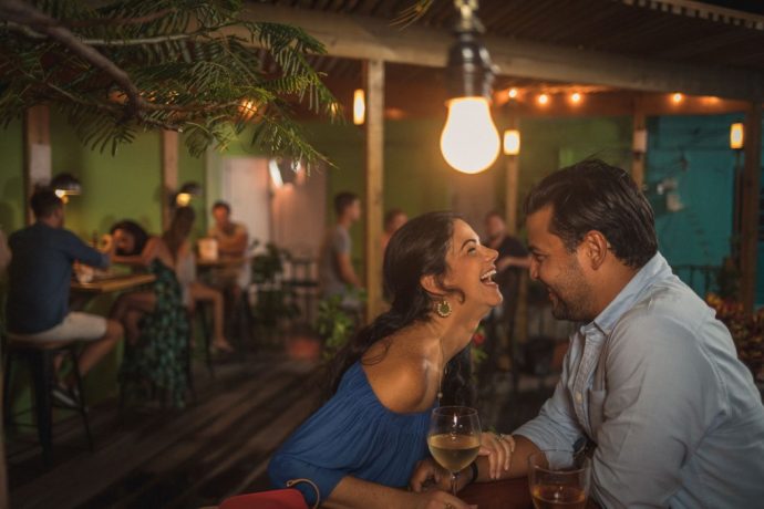 Couple at Flor de Oriente