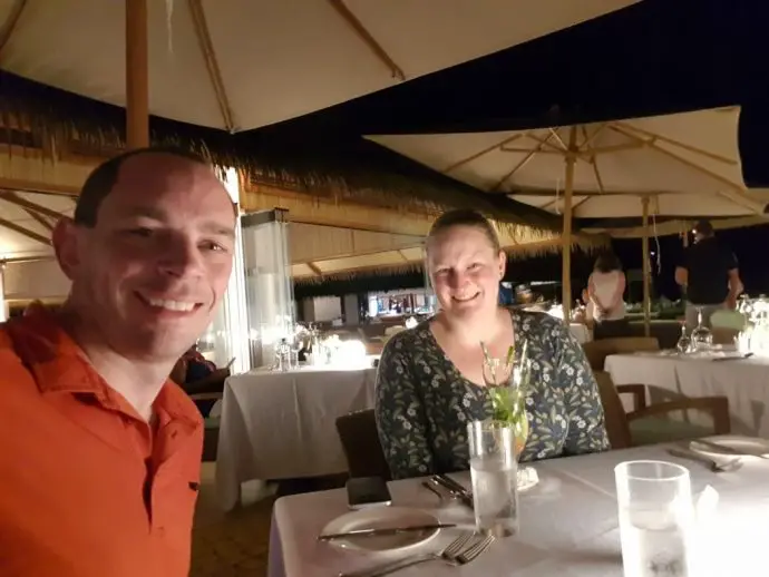 Evening dining at Hemingways Watamu