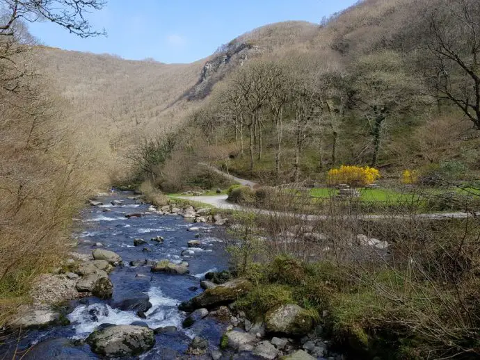 River at Watersmeet in Exmoor