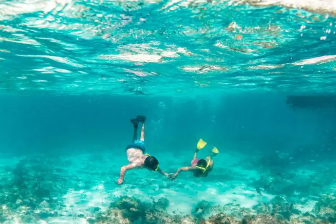 Snorkelling in Aruba