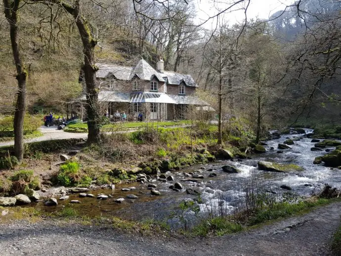 The tea room at Watersmeet