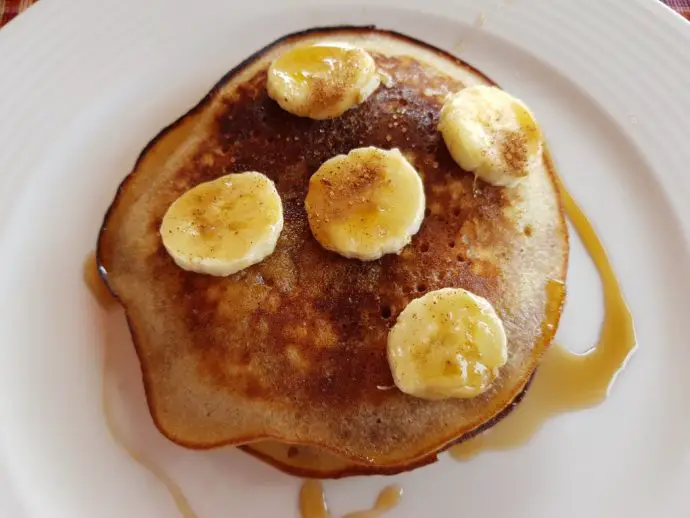 Banana cinnamon pancake at Hemingways Watamu