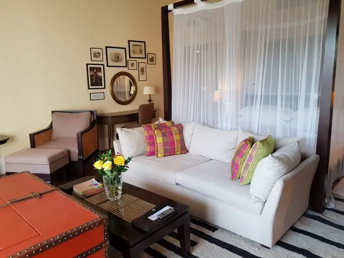 Our suite at Hemingways Nairobi luxury boutique hotel
