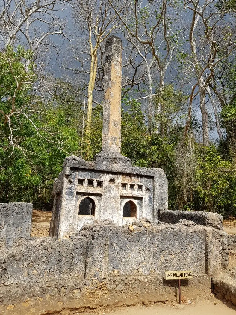 Pillar Tomb at Gede