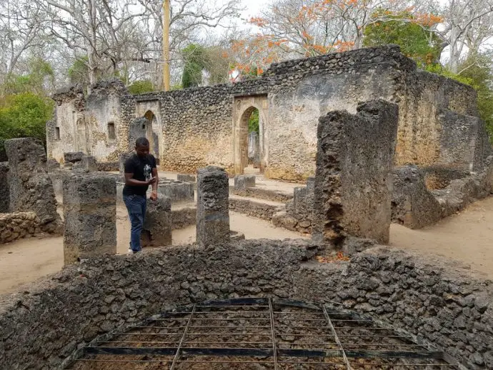 Well outside great mosque at Gede ruins near Watamu