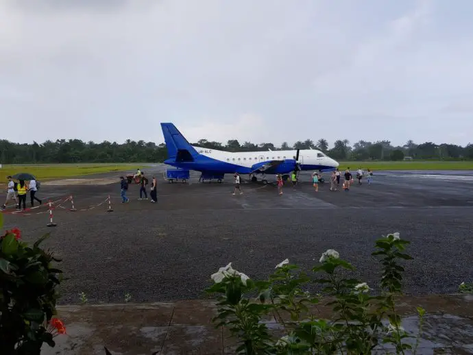 Plane on tarmac