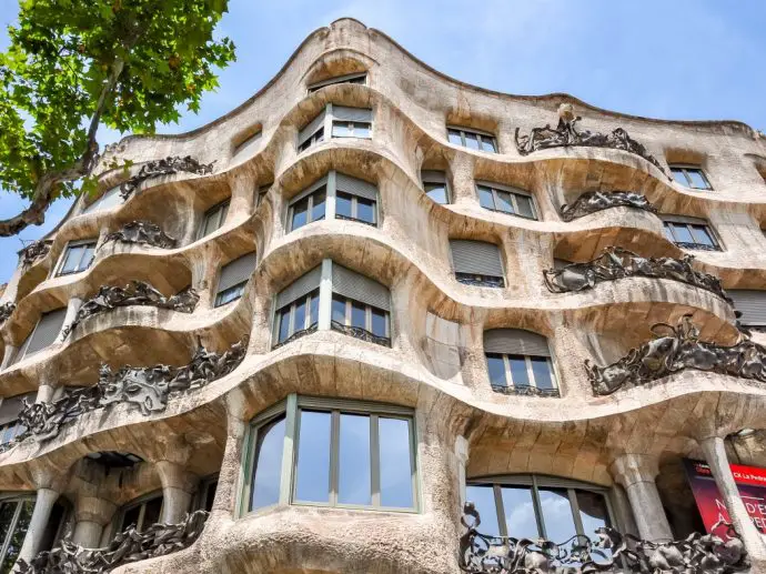 Casa Mila in Barcelona