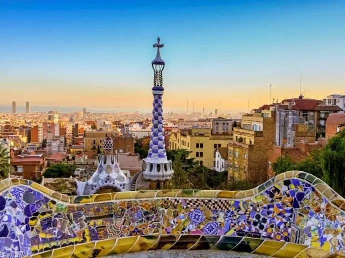 Park Guell in Barcelona