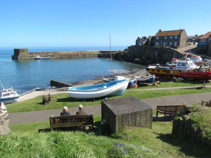 Harbour with fishing boats