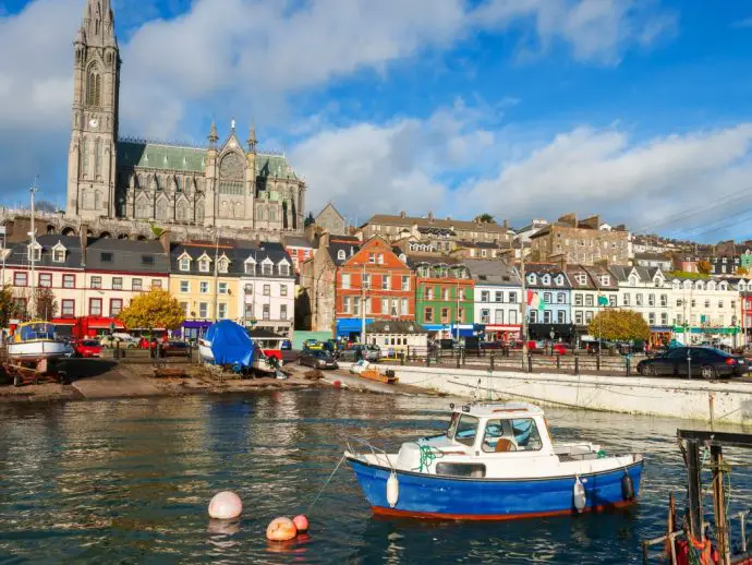 Cobh in Cork, Ireland