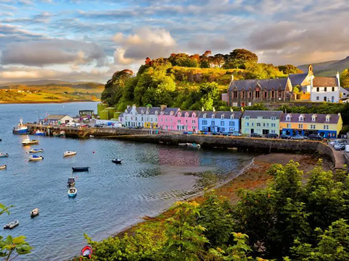 Portree on the Isle of Skye